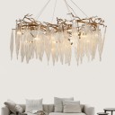 Ritz - Icicle Circle Chandelier